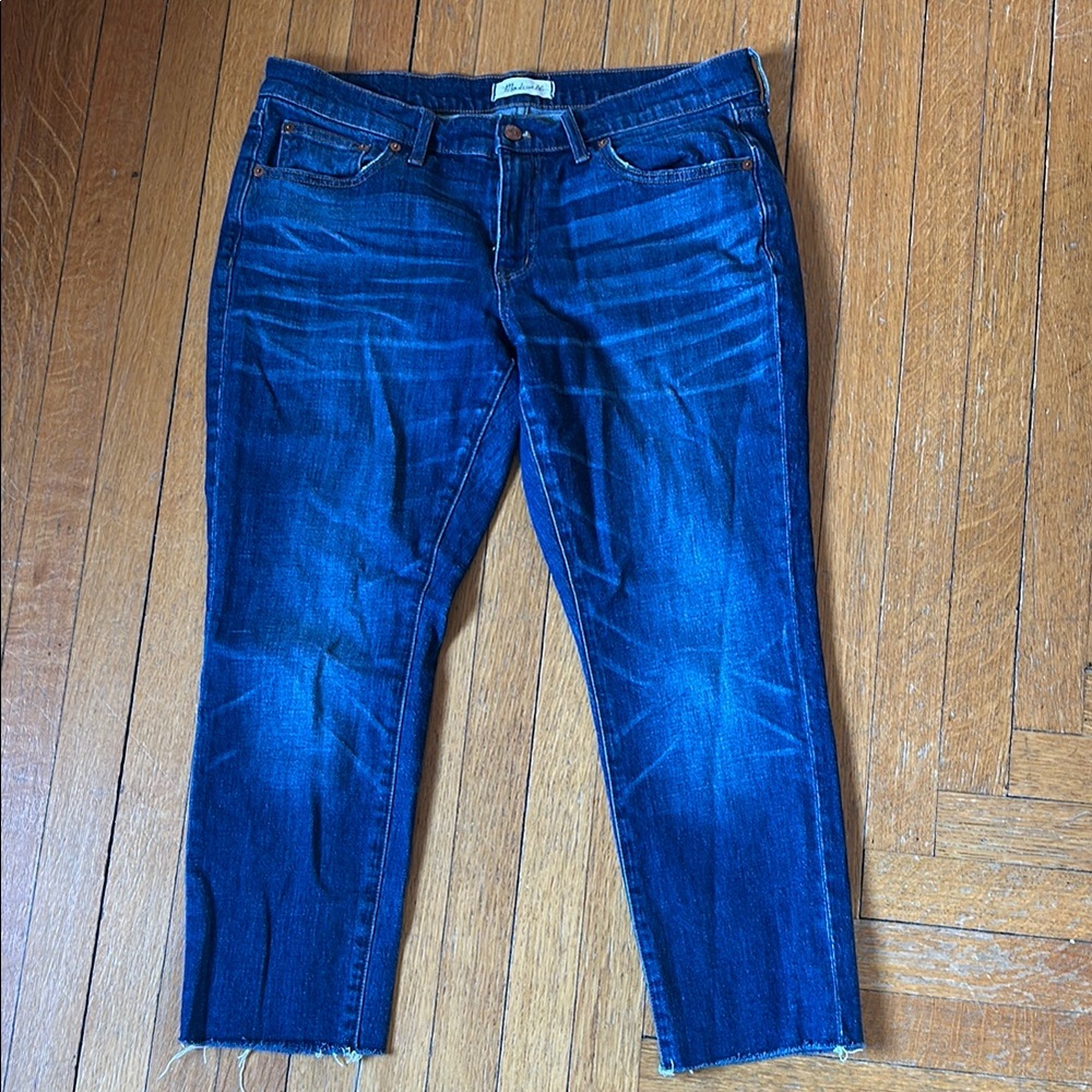Madewell slim boyfriend jeans